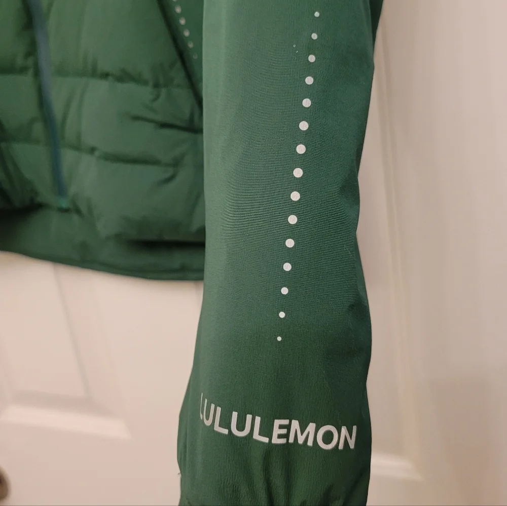 Lululemon Down For it All Everglade Green Jacket - discontinued color - Picture 3 of 6